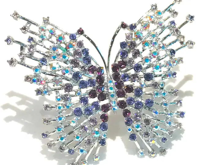 Vintage Nolan Miller Butterfly Brooch